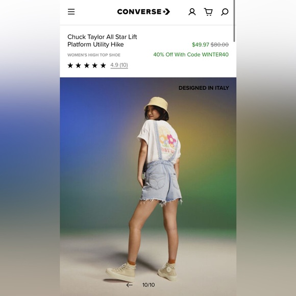 Converse Platform Shoes - Picture 11 of 12